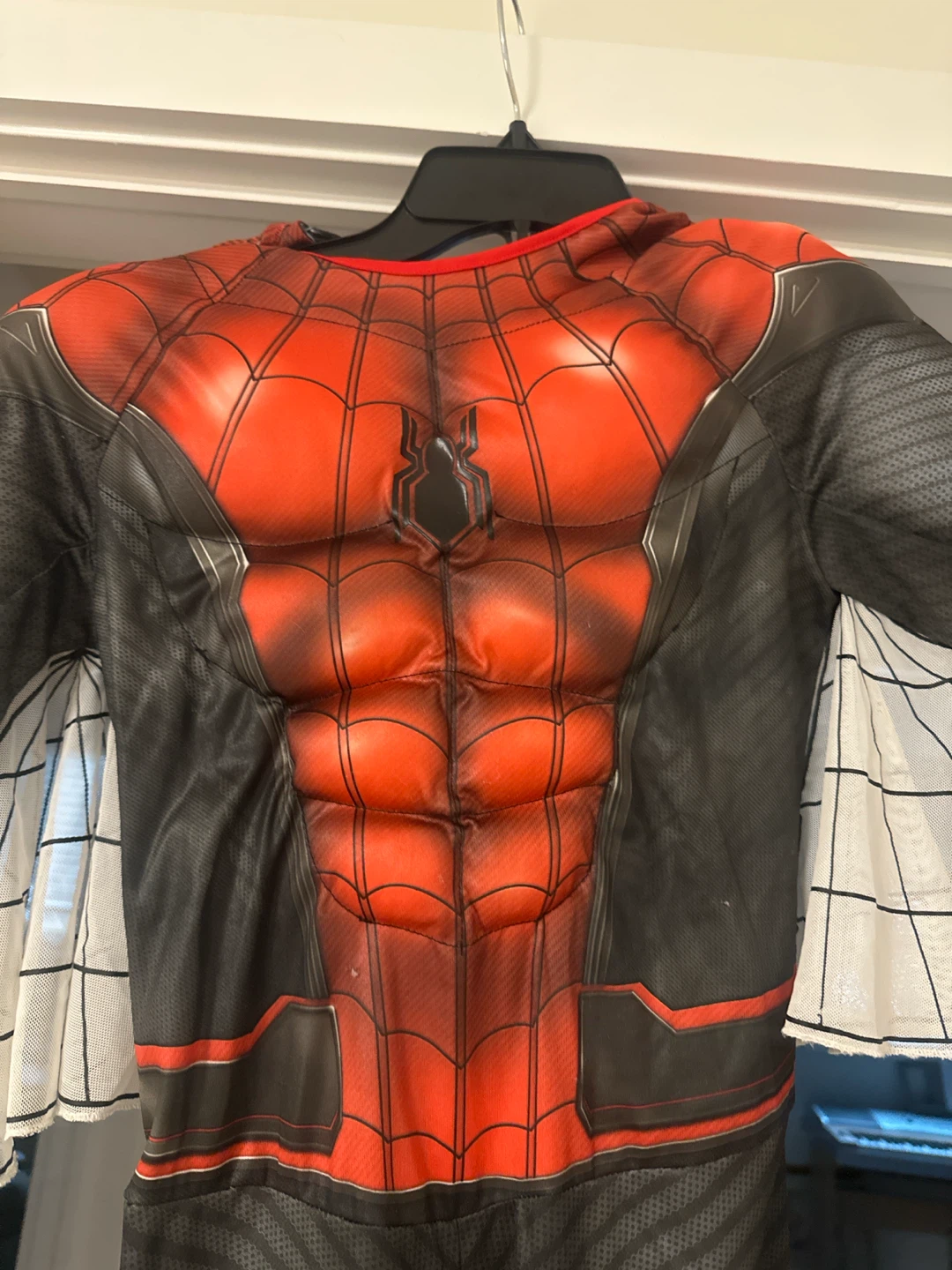 Spider-Man Muscle Costume with Web Wings - photo 2
