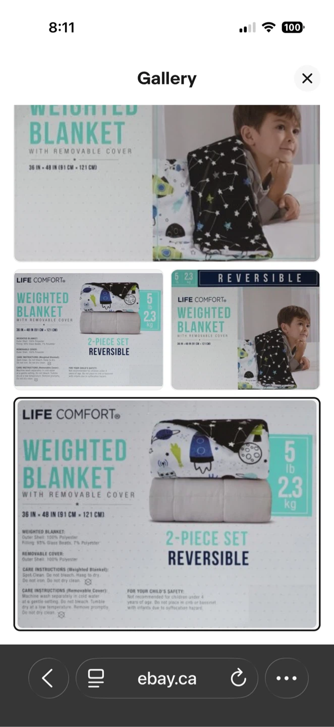 Life Comfort Weighted Blanket - photo 4