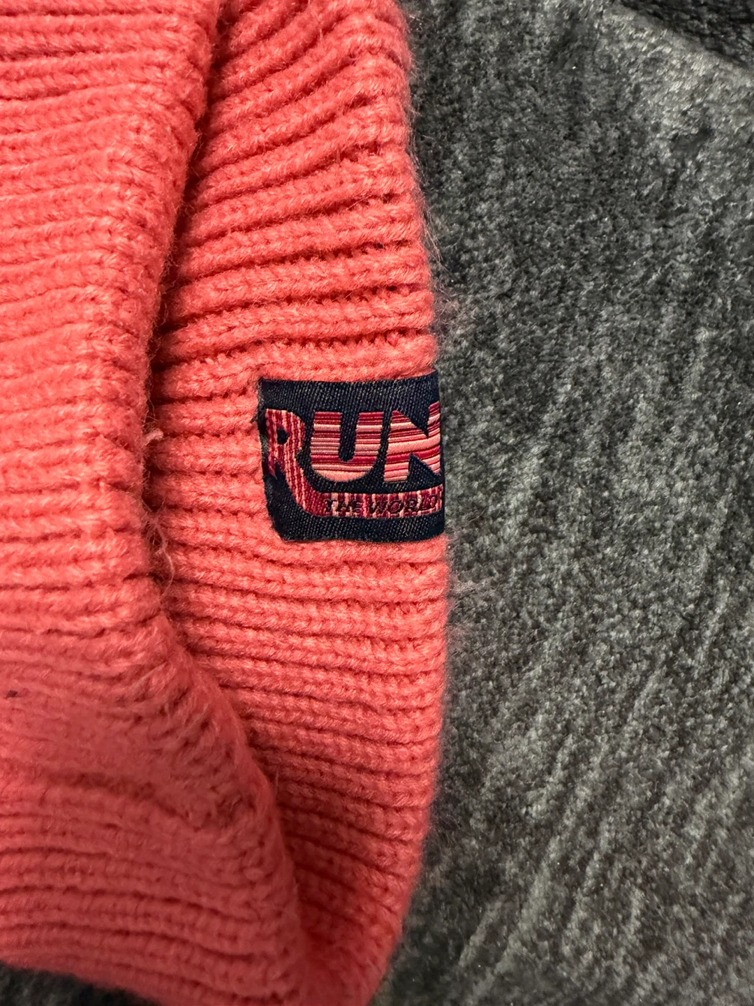 Run The World Pink Knit Beanie - photo 2