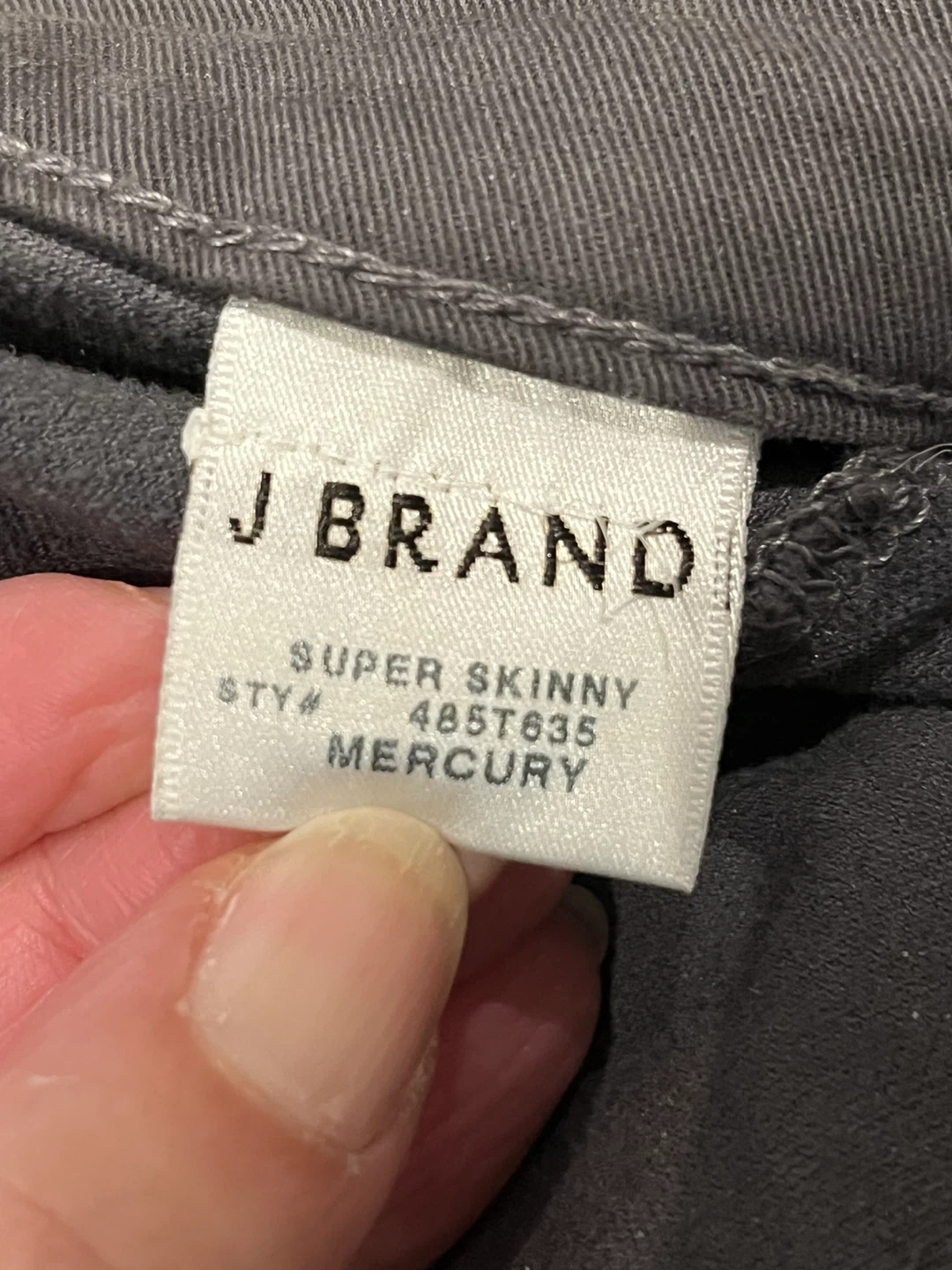 J Brand Super Skinny Mercury Jeans - photo 5
