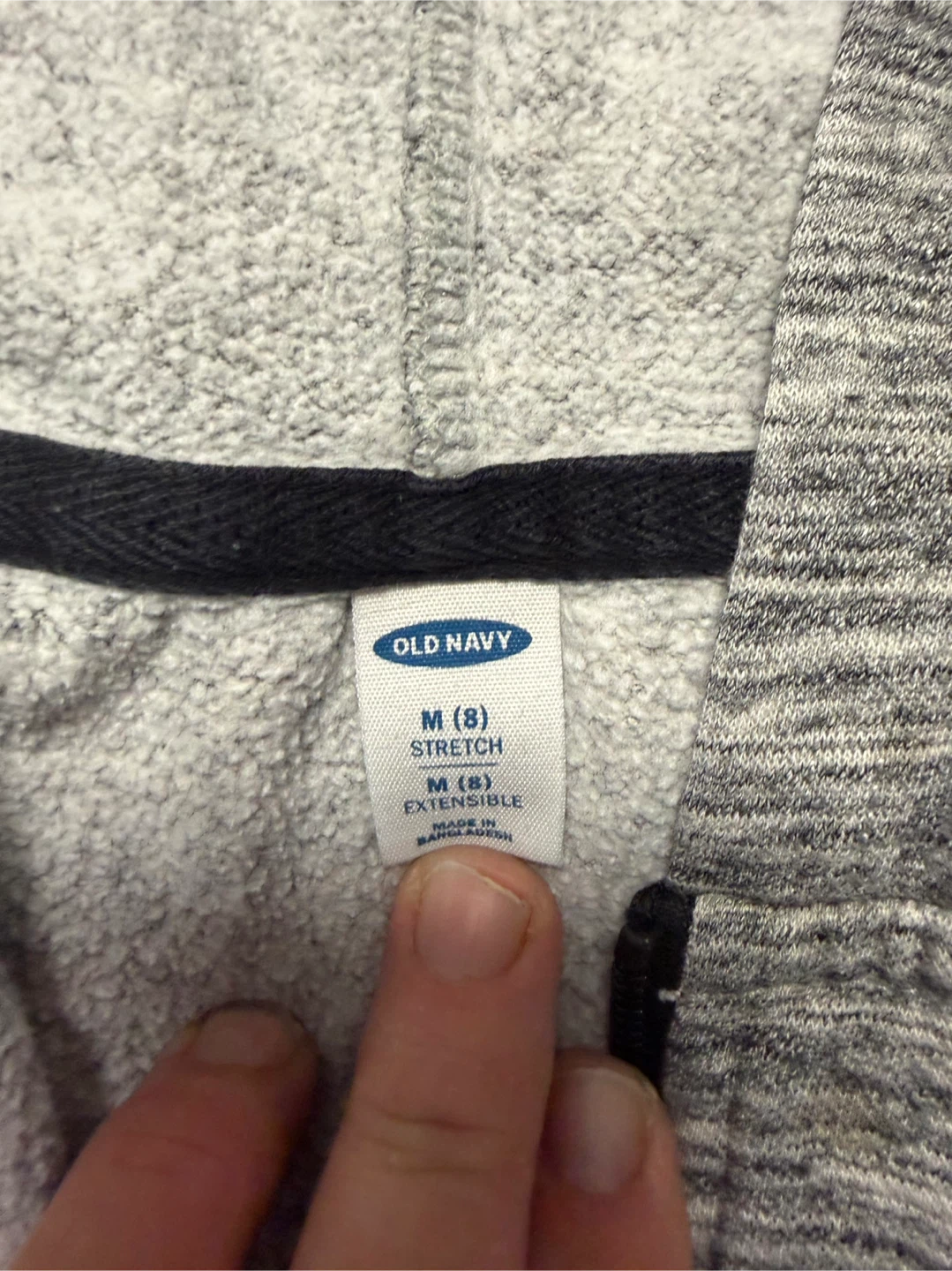 Old Navy Kids Zip-Up Hoodie Grey - photo 2