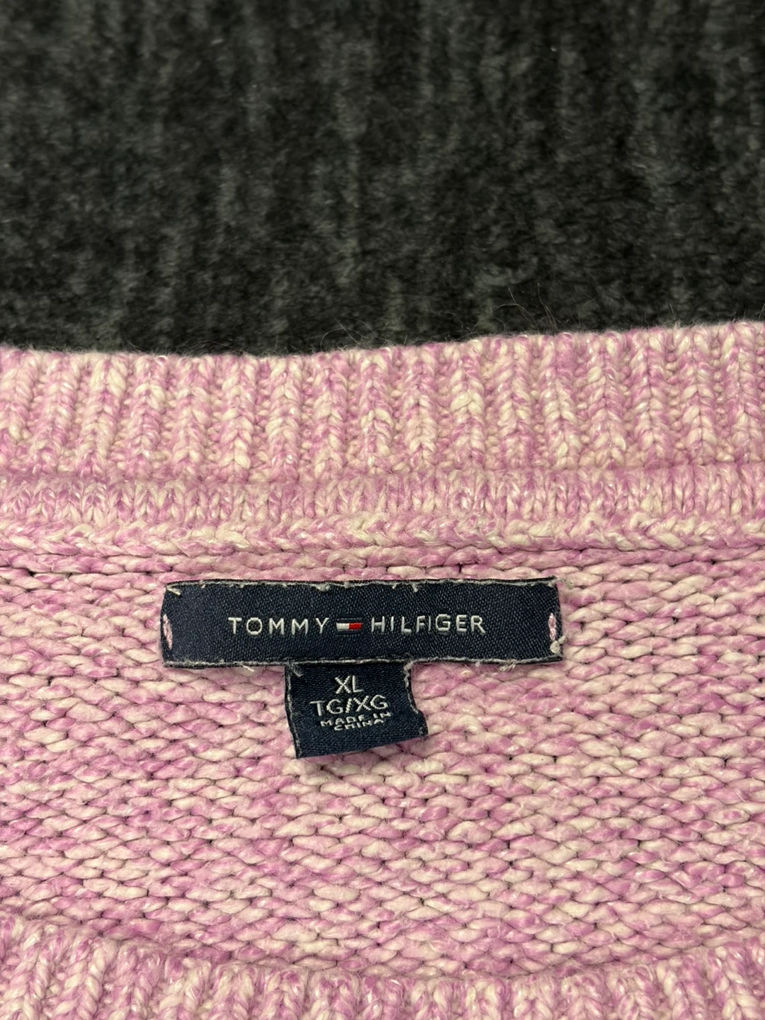 Tommy Hilfiger pink cable knit sweater - photo 2