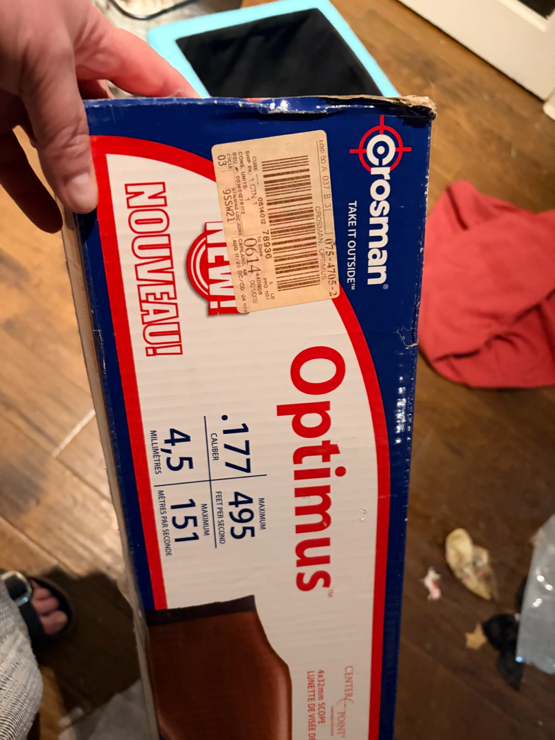 Crosman Optimus Break Barrel Air Rifle - photo 2