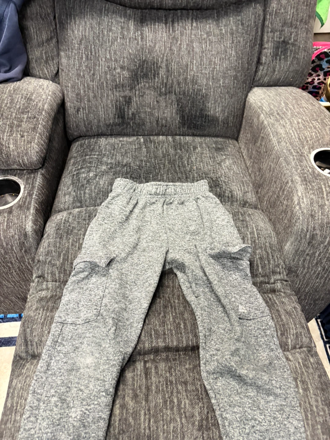RBX Grey Cargo Joggers Size 8 kids