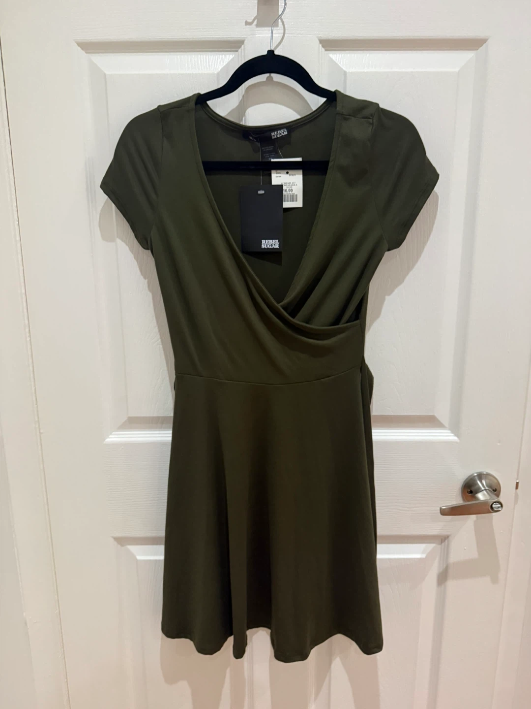 Olive Green Dress