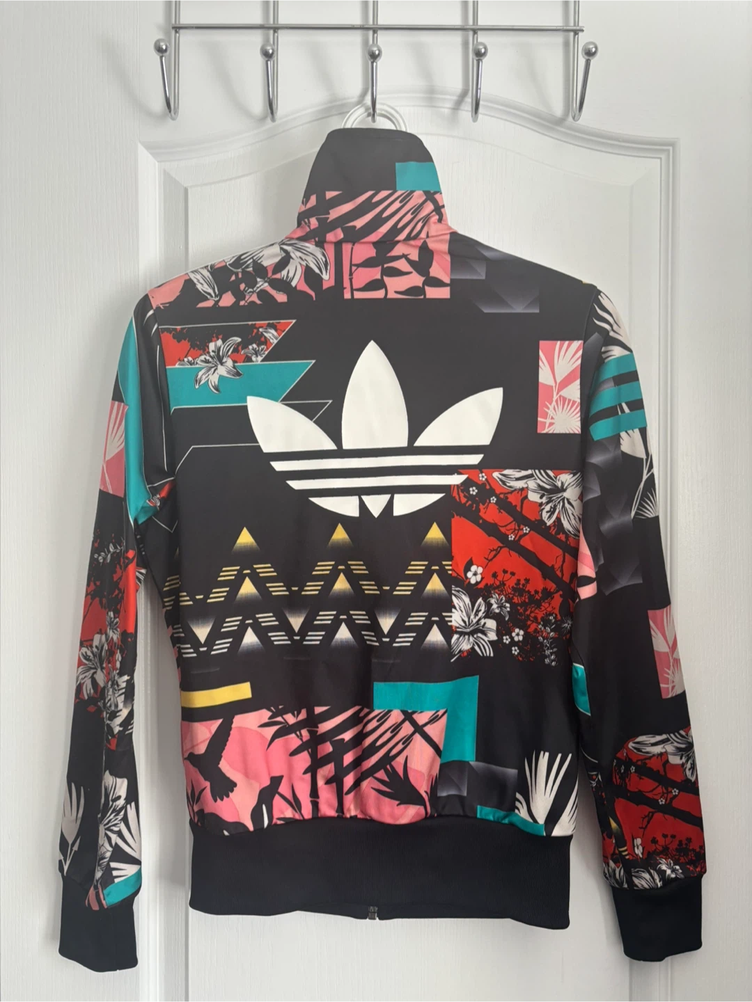 Womens Adidas x Farm Rio Track Jacket - US Small - photo 2