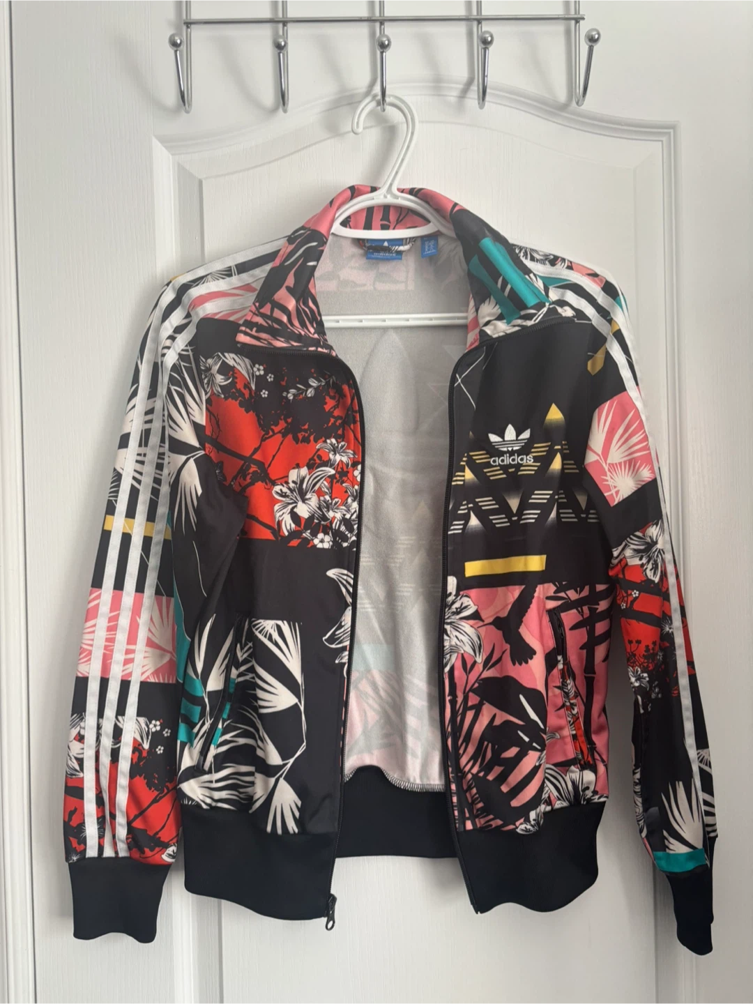 Womens Adidas x Farm Rio Track Jacket - US Small - photo 3