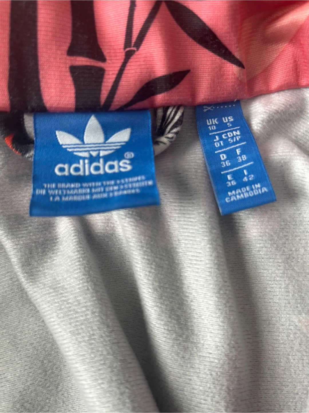 Womens Adidas x Farm Rio Track Jacket - US Small - photo 5