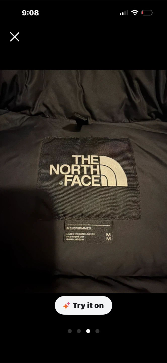 The North Face 700 Down Jacket Black - photo 3