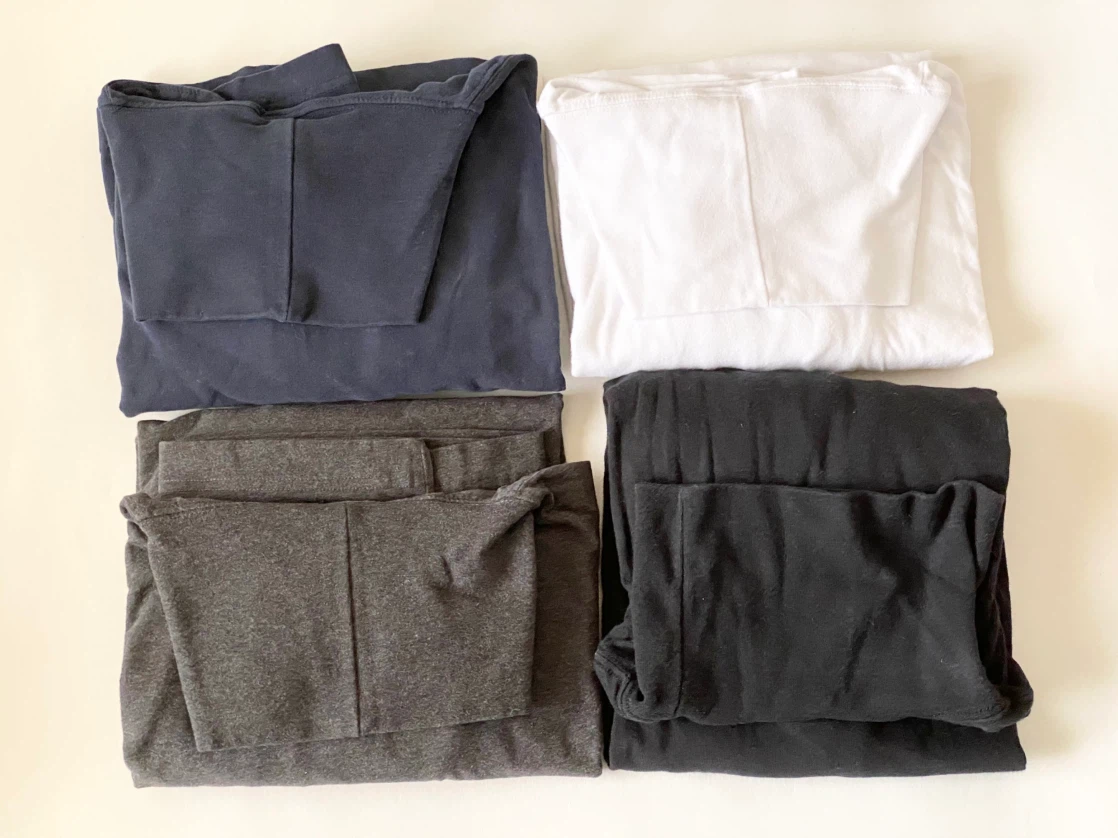 Lot of 4 Men's Mock Neck Shirts Size Large