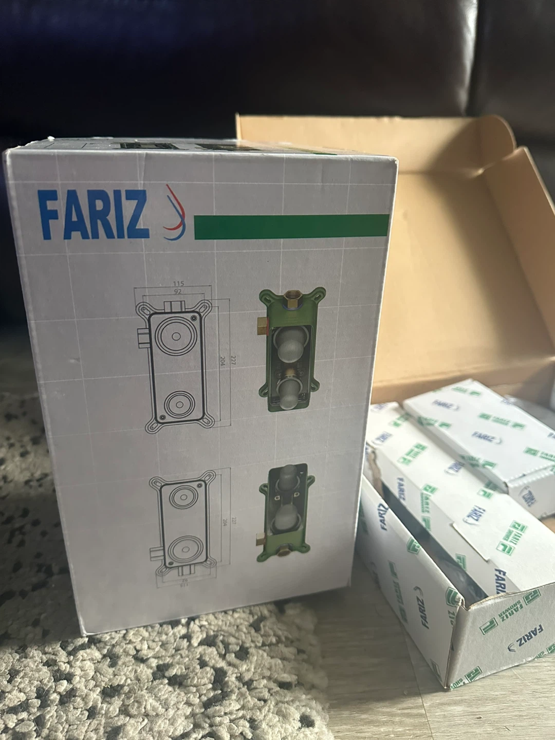 Fariz Shower Under License Vorel Concealed Box - photo 3
