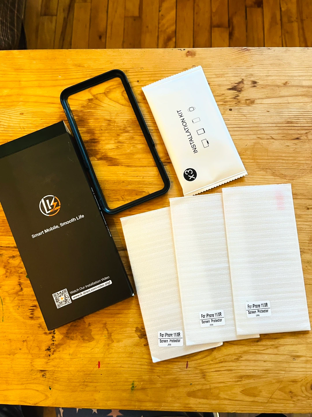Cellphone screen protector NEW iPhone 11 / XR - photo 4