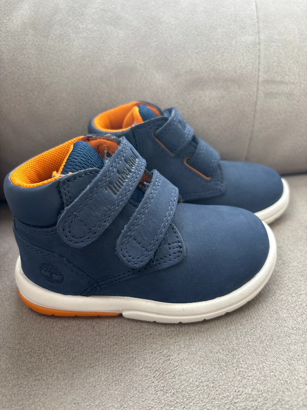 Timberland Toddler shoes- Blue-Size 5