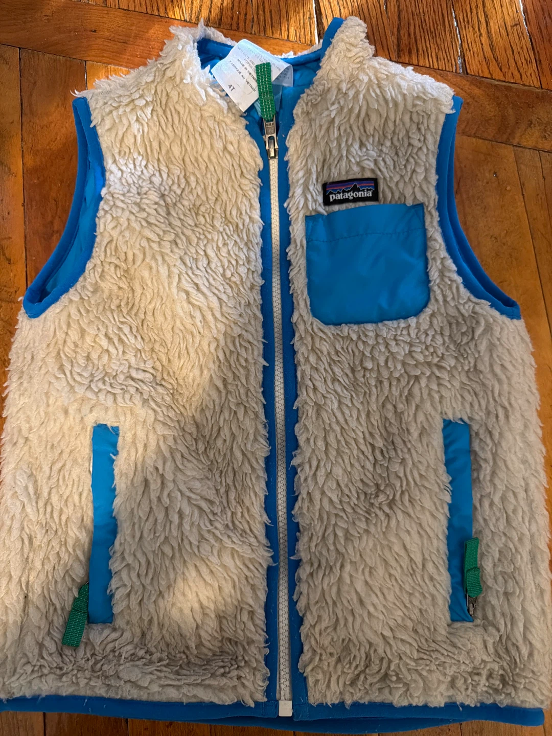Patagonia Kids Fleece Vest - Size 4T