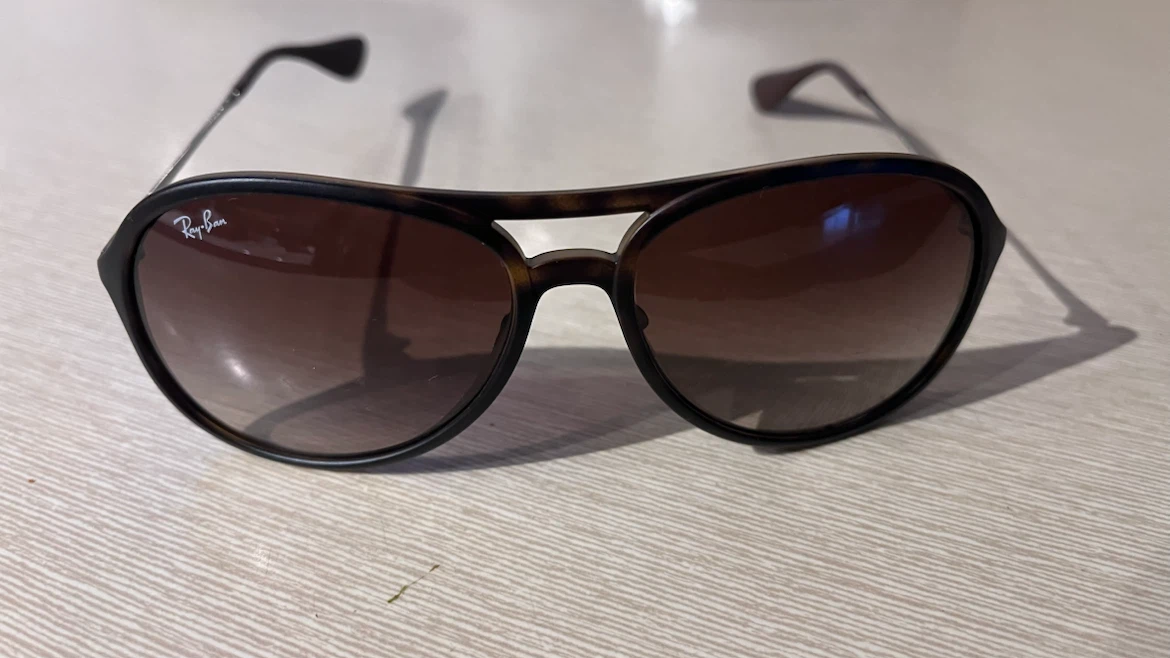 Ray-Ban Tortoiseshell Aviator Sunglasses
