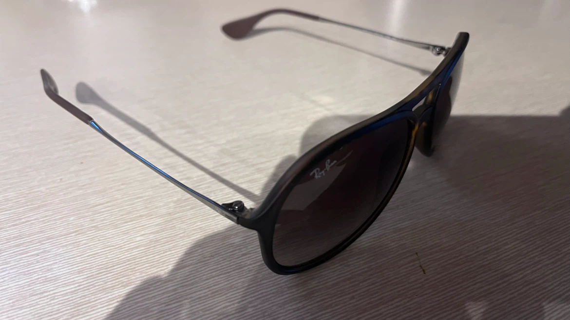 Ray-Ban Tortoiseshell Aviator Sunglasses - photo 2