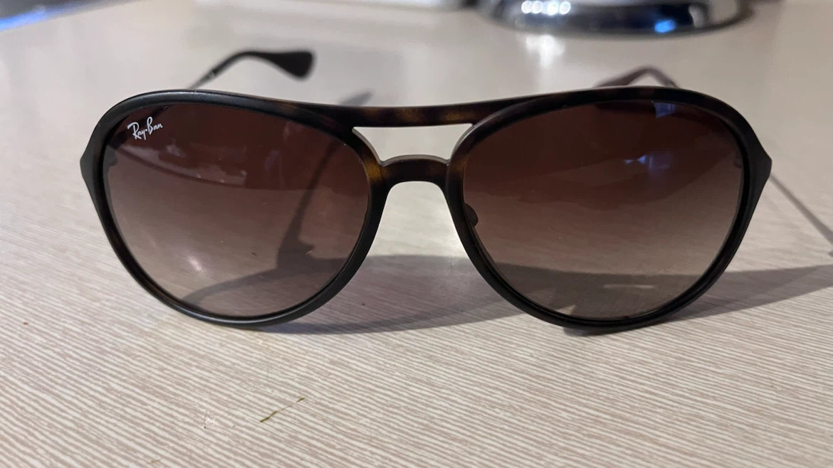 Ray-Ban Tortoiseshell Aviator Sunglasses - photo 4