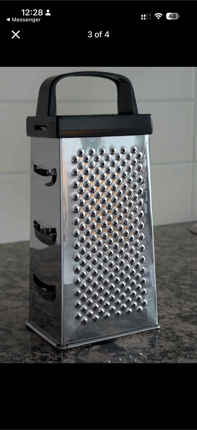 Stainless Steel Four-Sided Box Grater