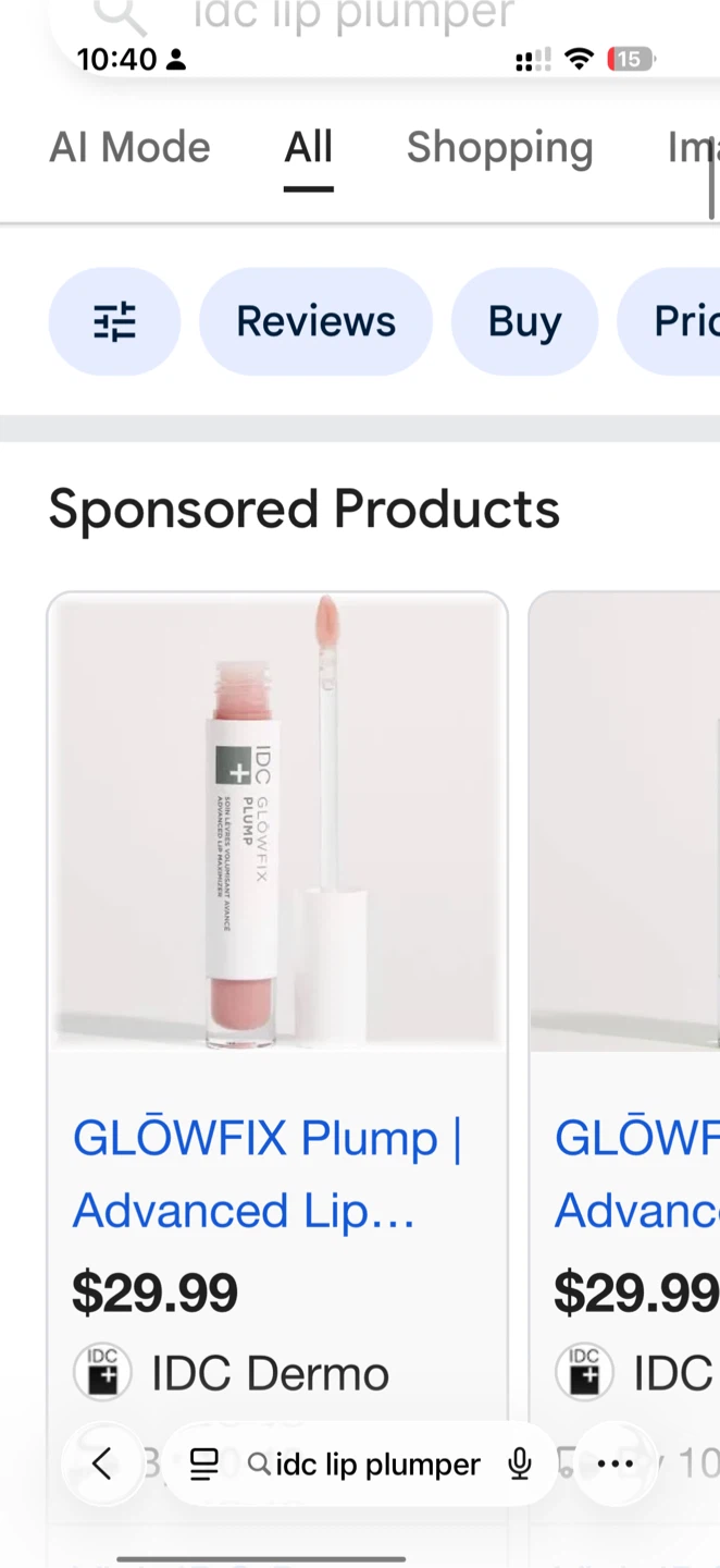 IDC Dermo GLOWFIX Plump Advanced Lip Maximizer
