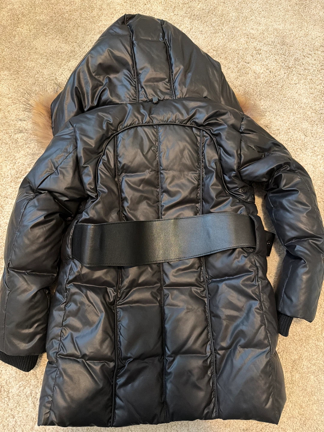 Kids Rudsak Black Down Parka with Fur Hood size 5/6 - photo 5