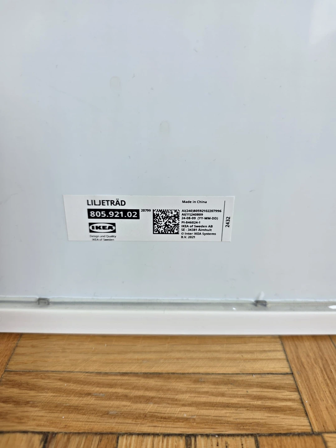 IKEA LILJETRAD Mirror White - photo 4