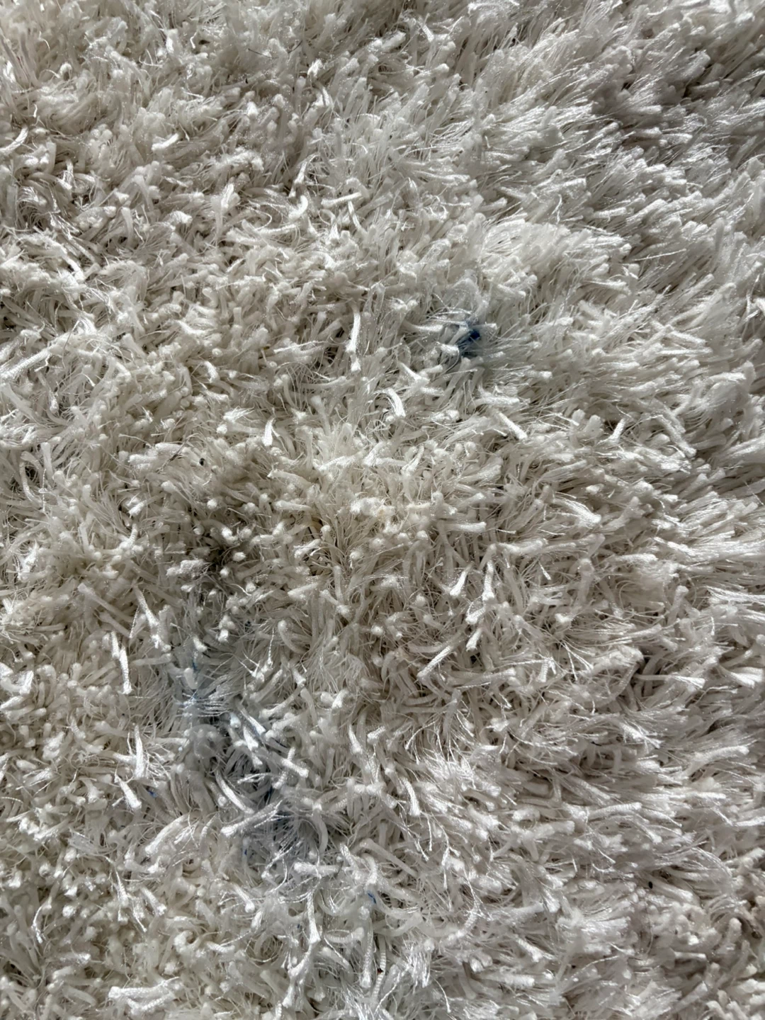 White Shag Area Rug - photo 3