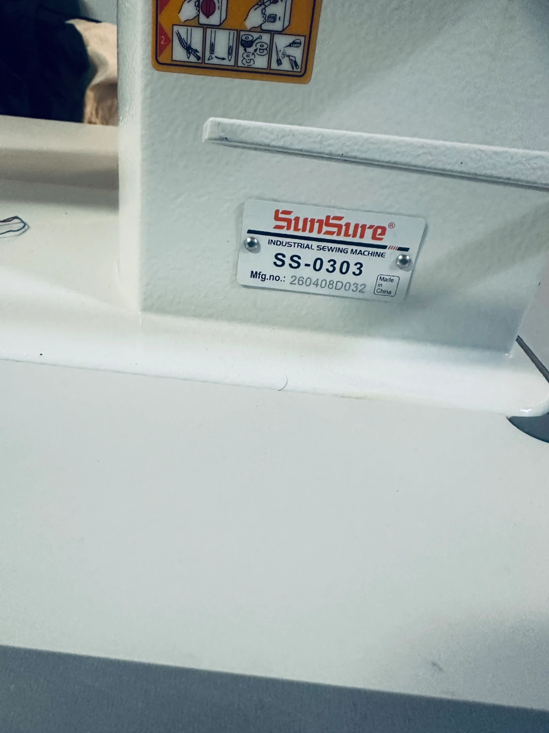 SunSure SS-0303 Industrial Sewing Machine - photo 4