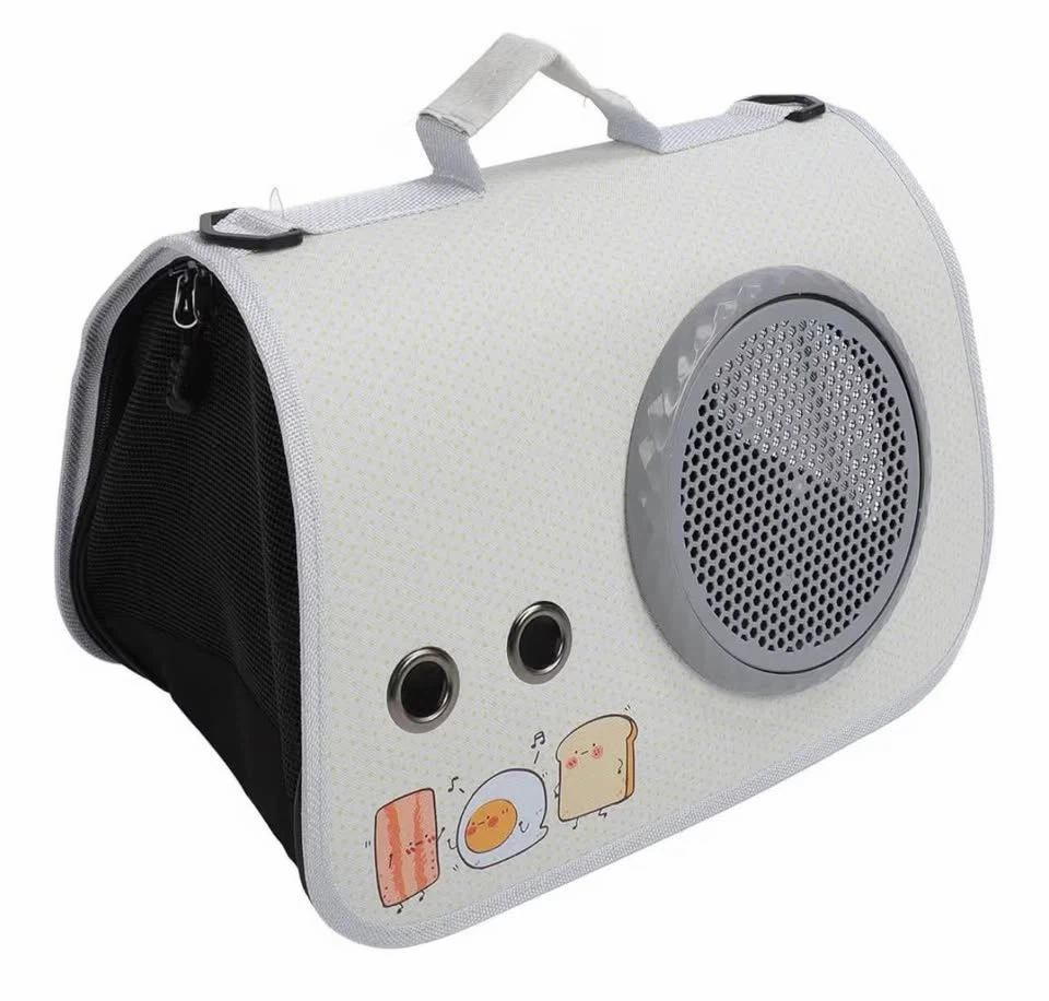 Breakfast Print Pet Carrier