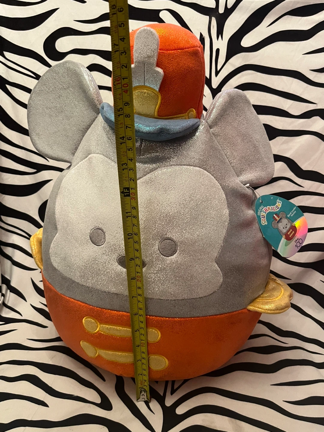 🧡 Squishmallows Disney 100th anniversary Band Leader Mickey - photo 3