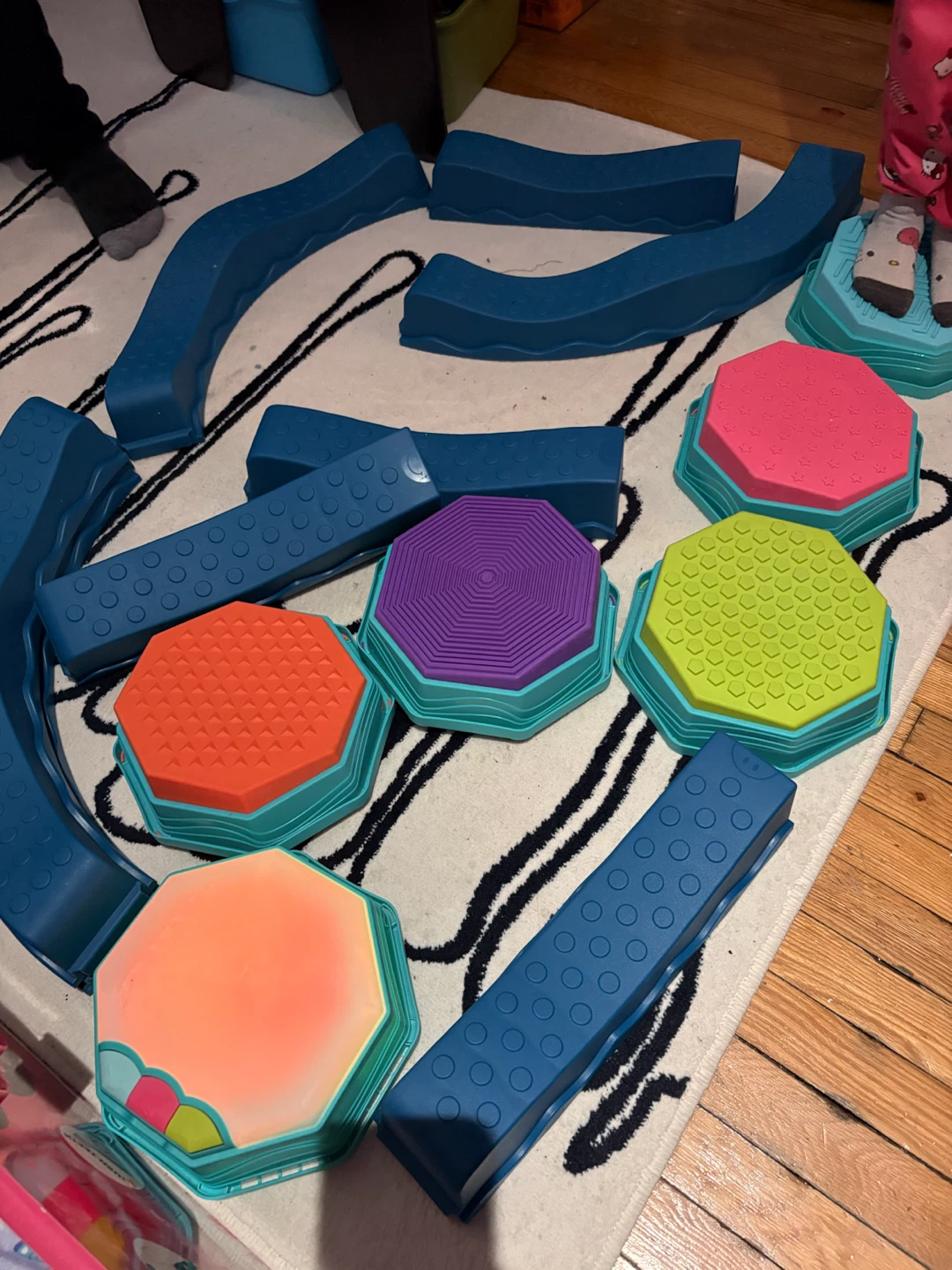 Stepping Stones and Balance Beams Set