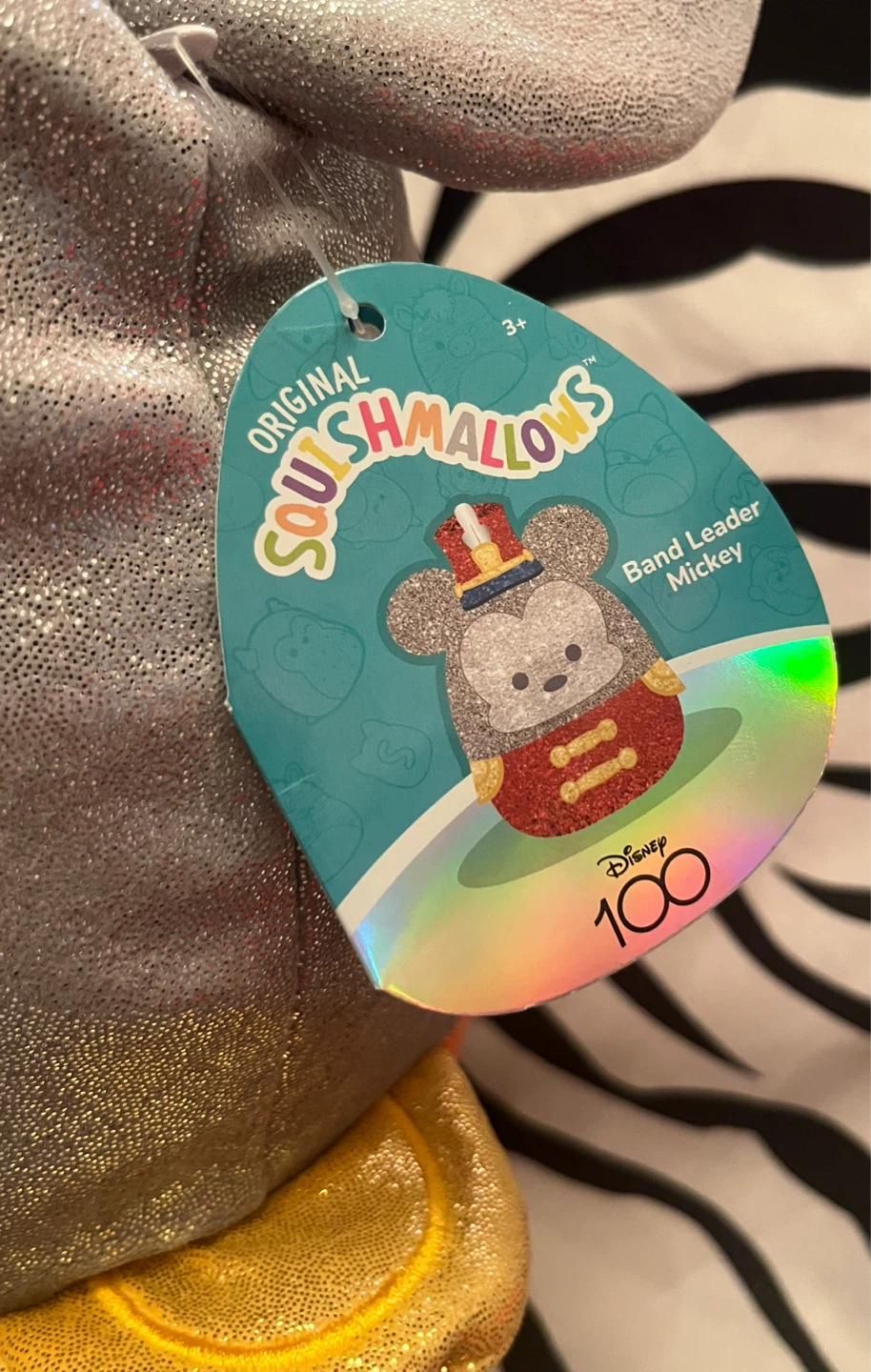 🧡 Squishmallows Disney 100th anniversary Band Leader Mickey - photo 2