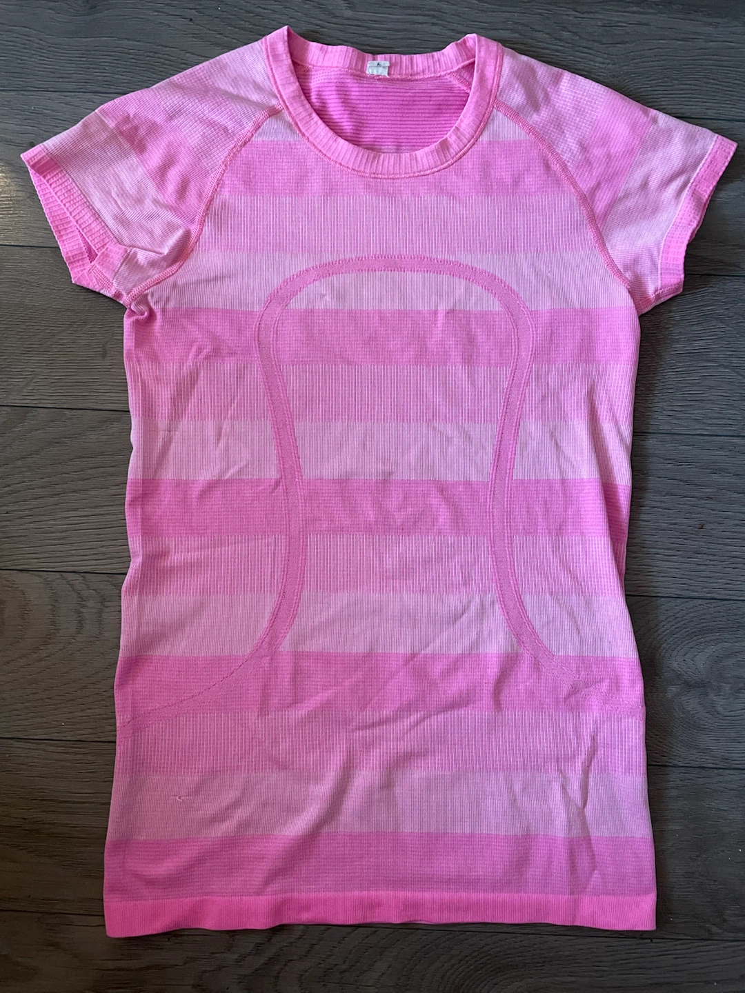Lululemon Neon Pink Swiftly Short Sleeve Shirt - Size 6