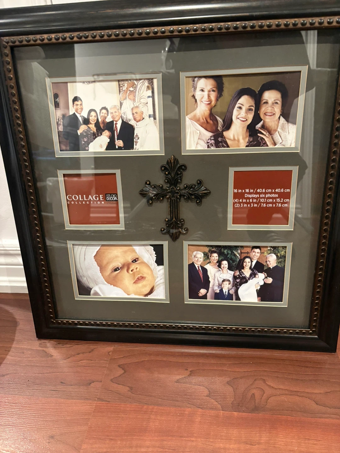 Studio Decor Cross Collage Picture Frame