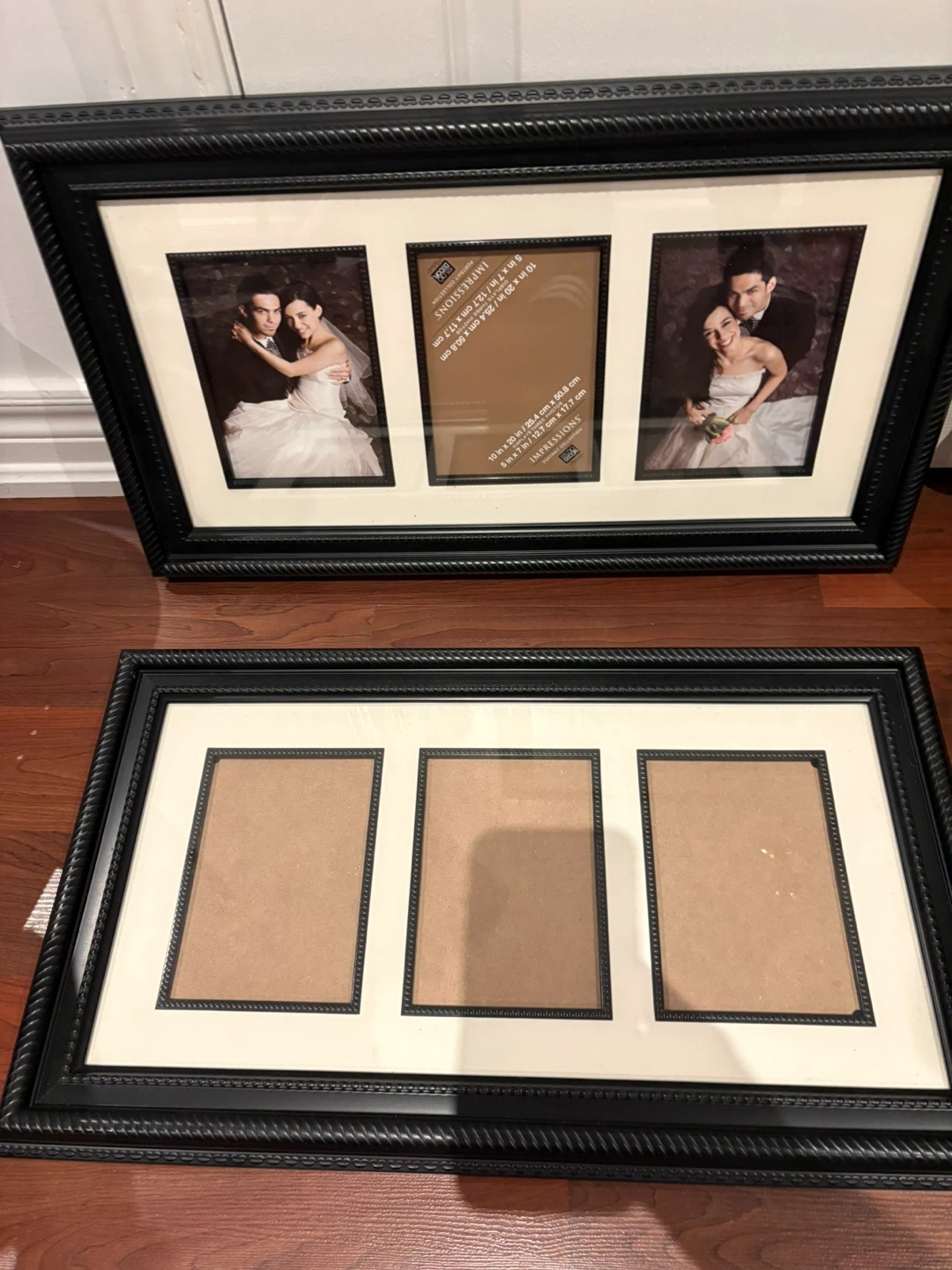 2 Studio Decor Triple Photo Frame Set