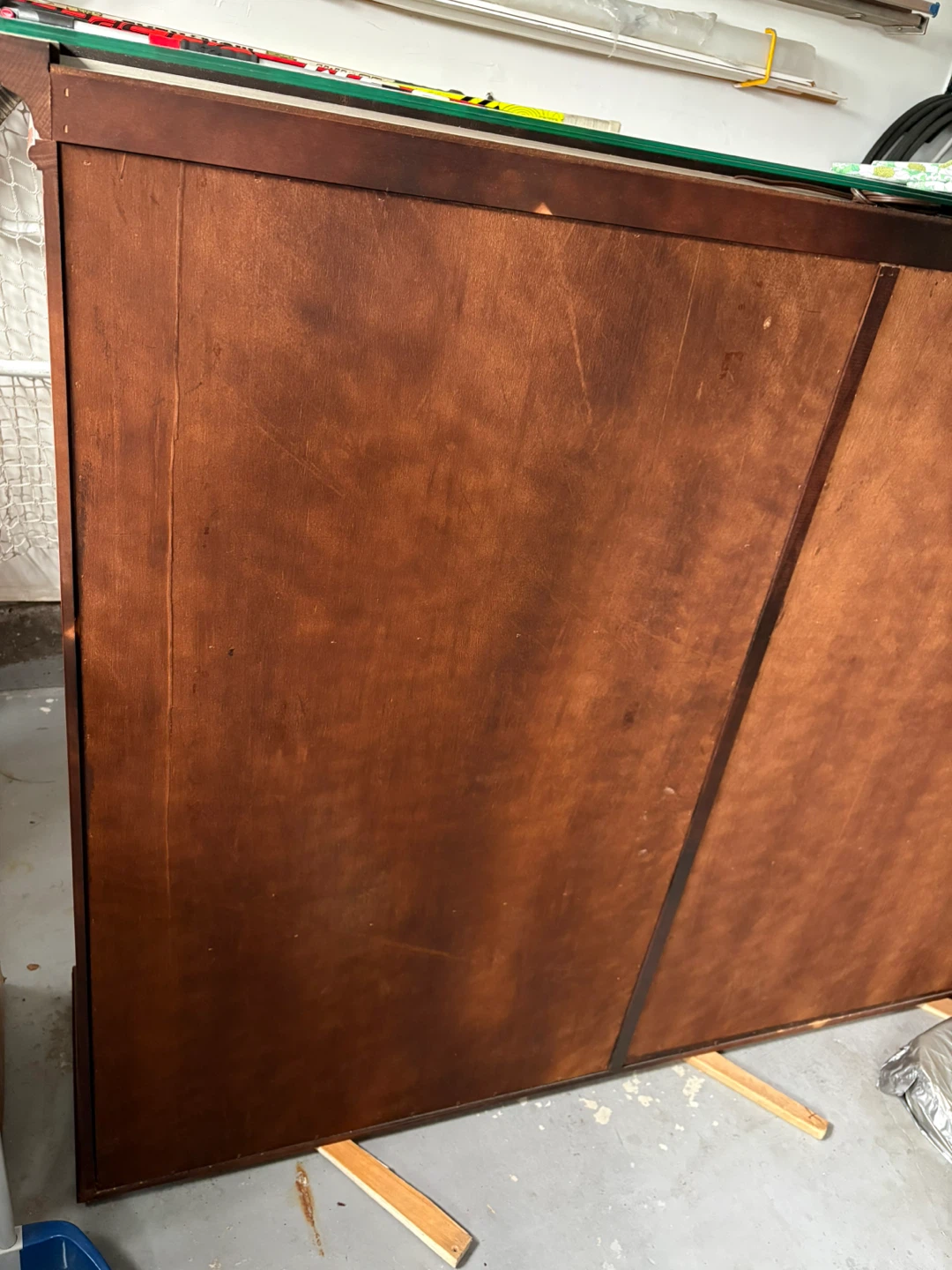 Traditional Wood and Glass Display Cabinet - photo 2