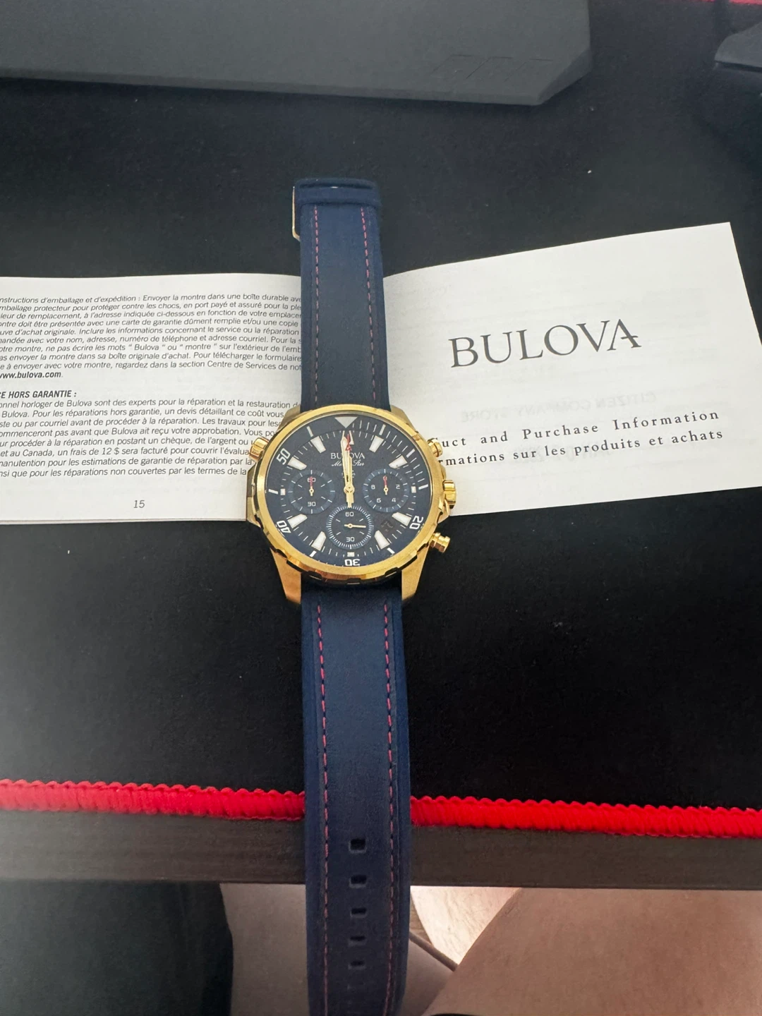 Bulova Marine Star Chronograph Watch - photo 2