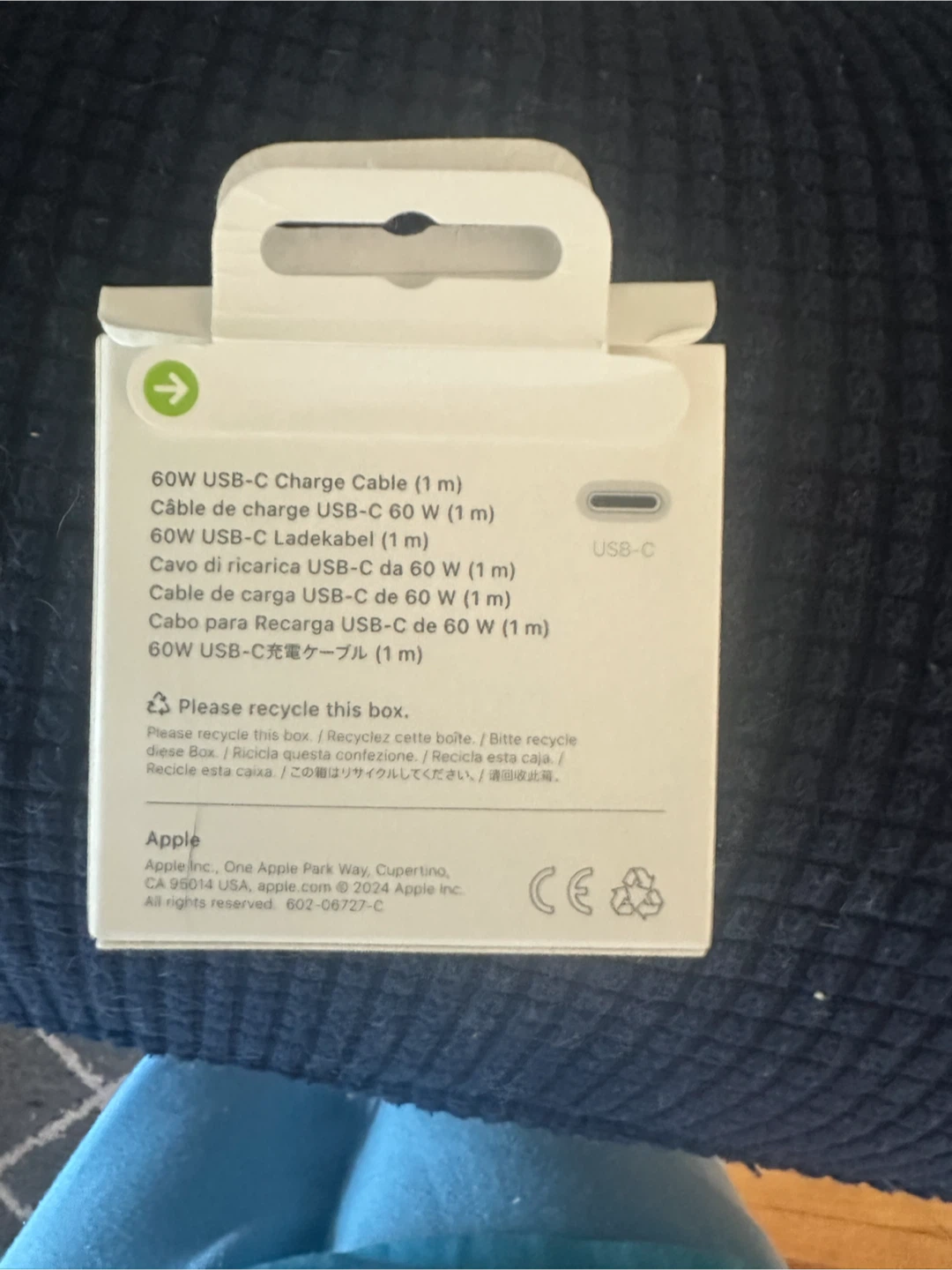 Apple 60W USB-C Charge Cable (1m) - photo 2