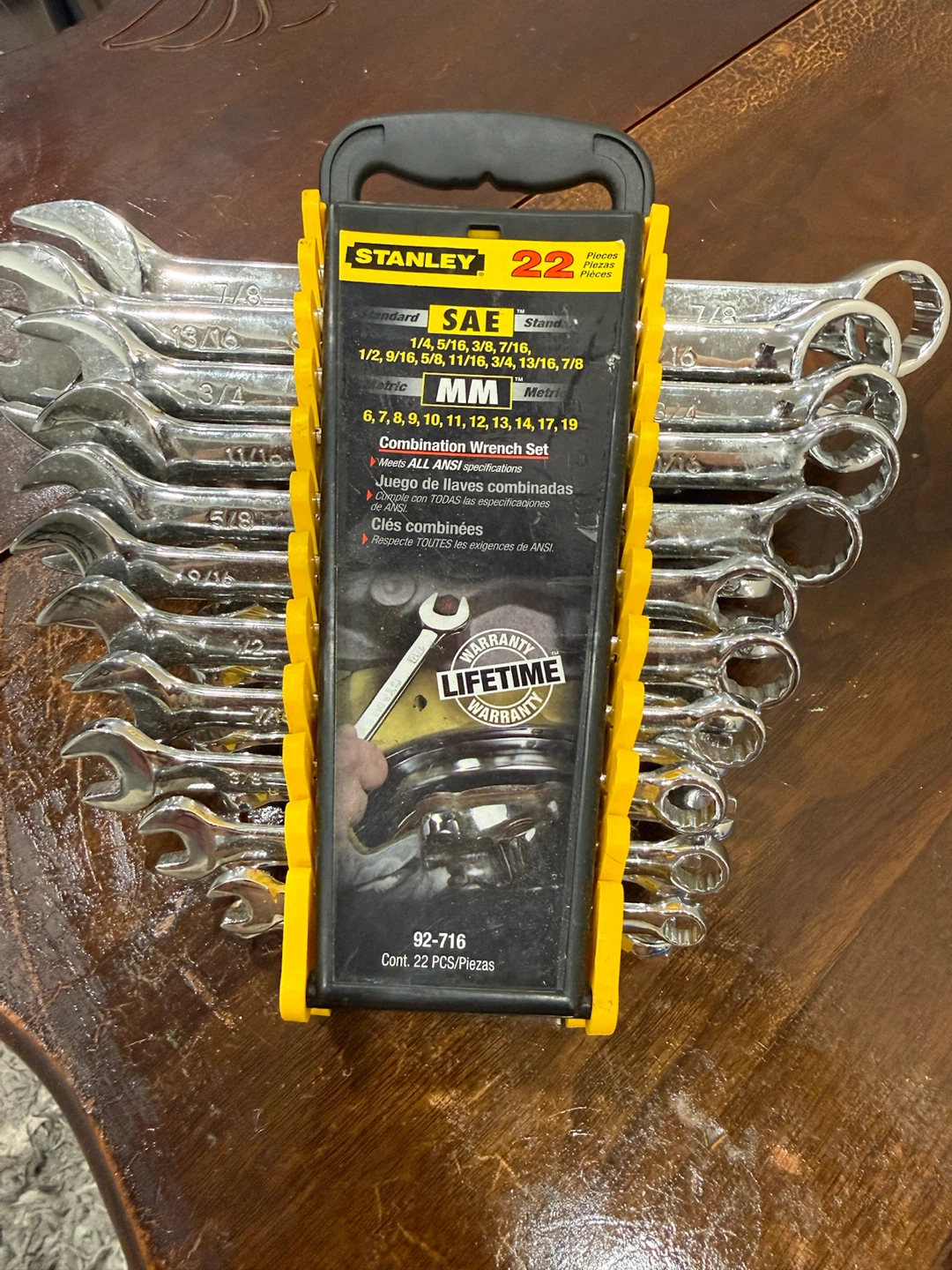 Stanley 22-Piece Combination Wrench Set - photo 3
