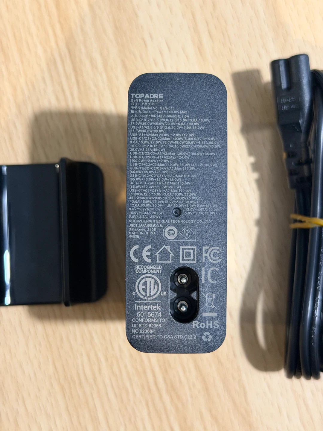 TOPADRE 140W GaN Charger - photo 3