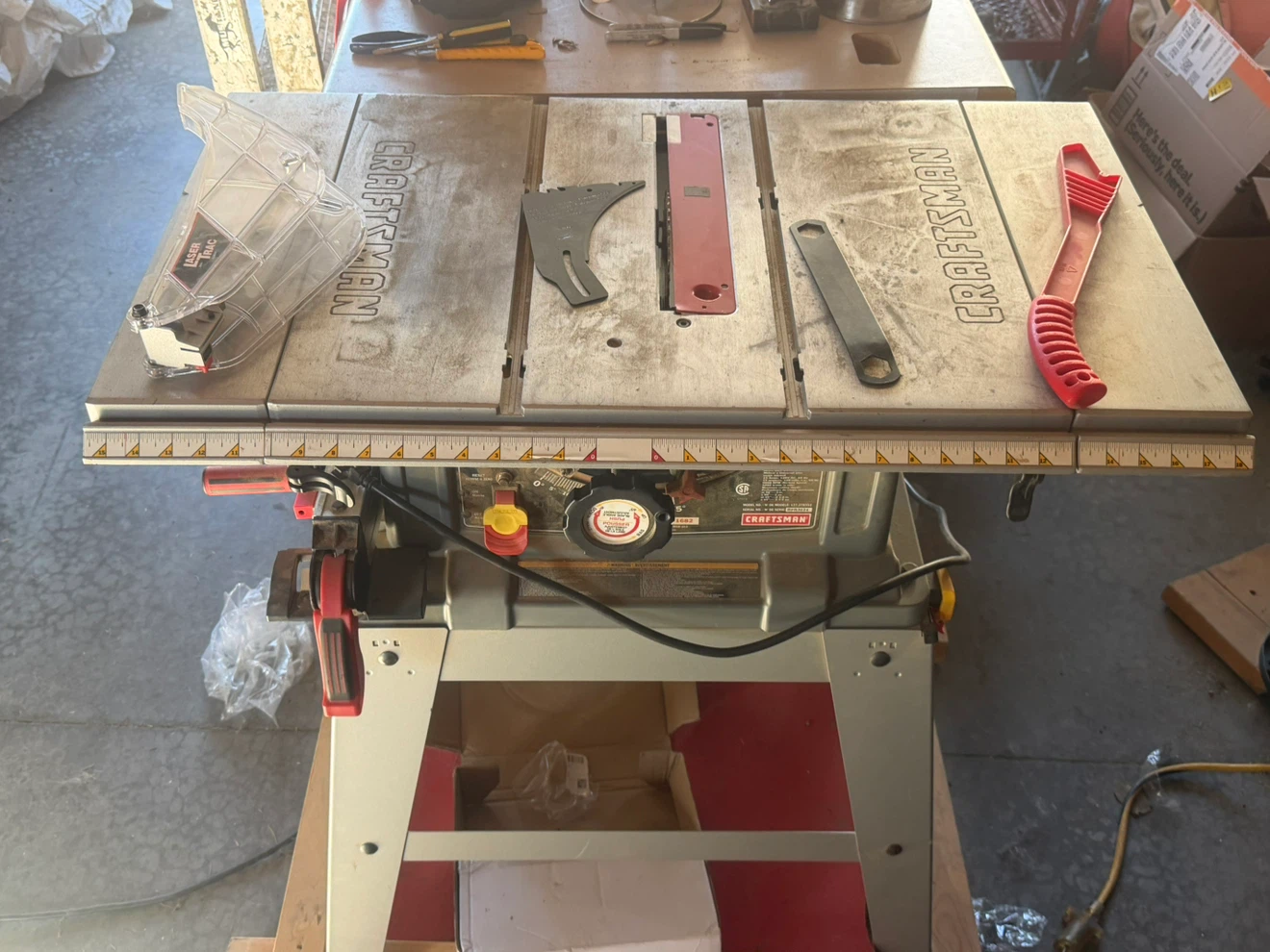 Craftsman 10-inch Table Saw - photo 2
