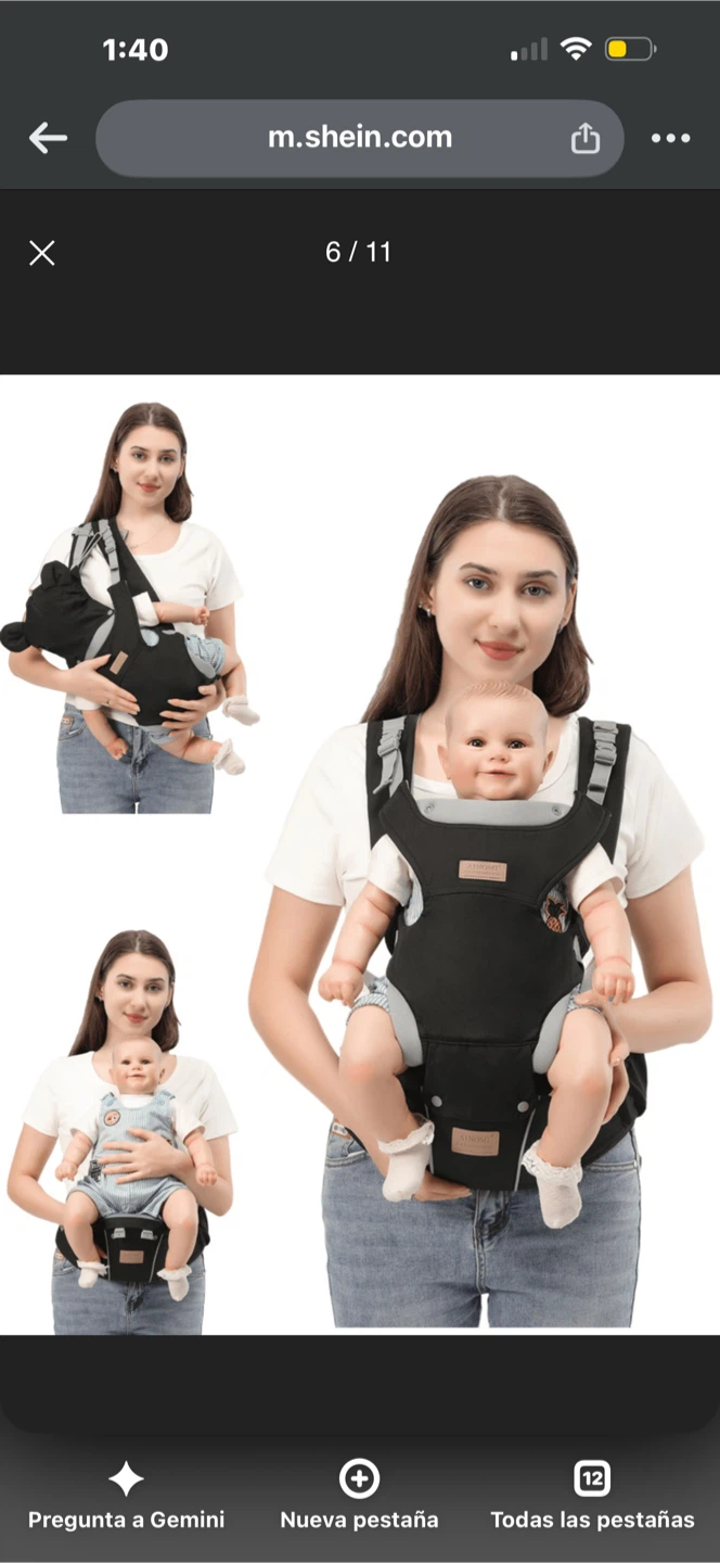 Ainomi Baby Carrier with Waist Stool - photo 5