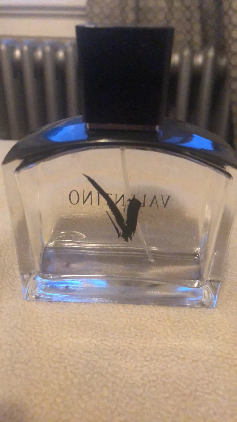 Vintage discontinued Valentino V Fragrance Bottle