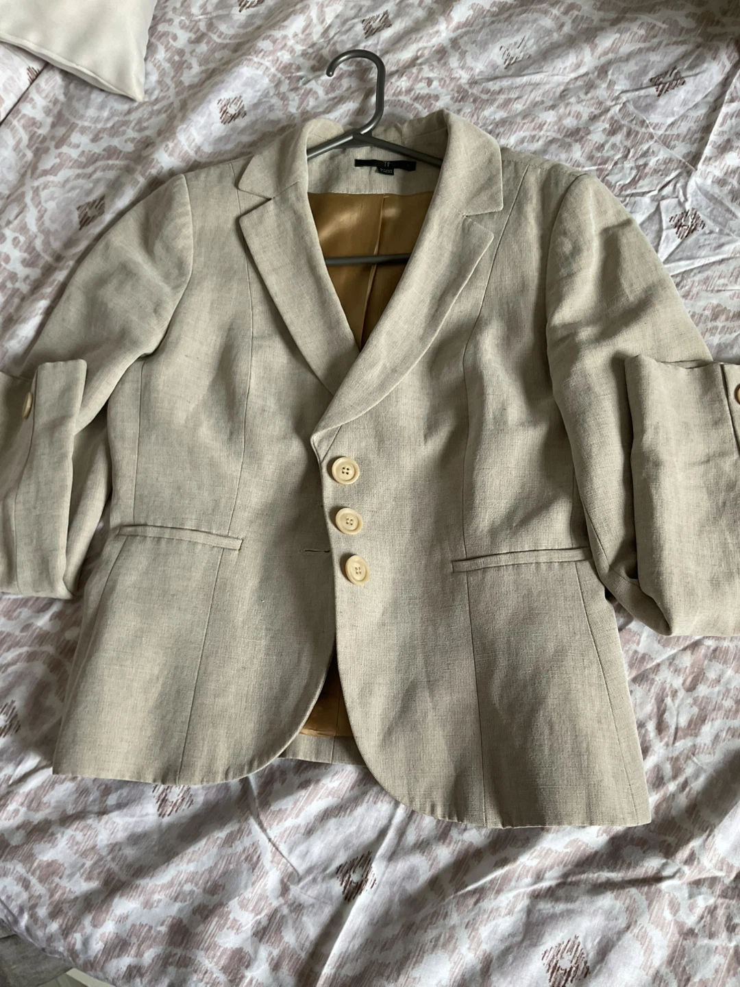 Tedifflo beige blazer - photo 2