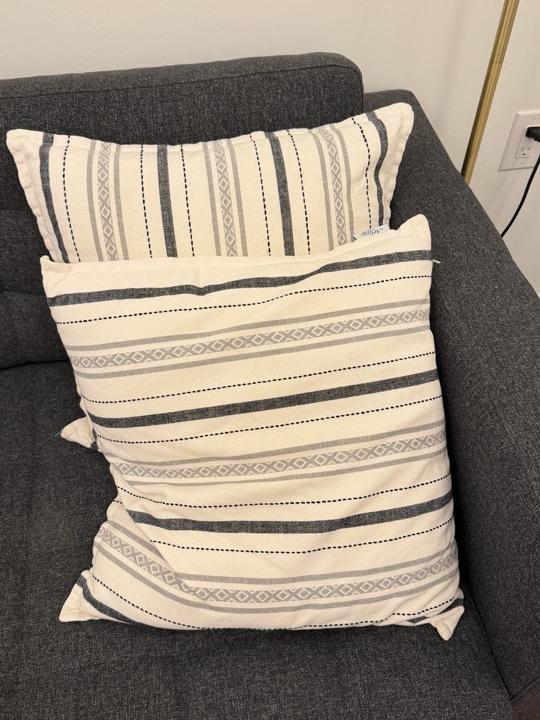 Artistic Weavers Striped Throw Pillows
