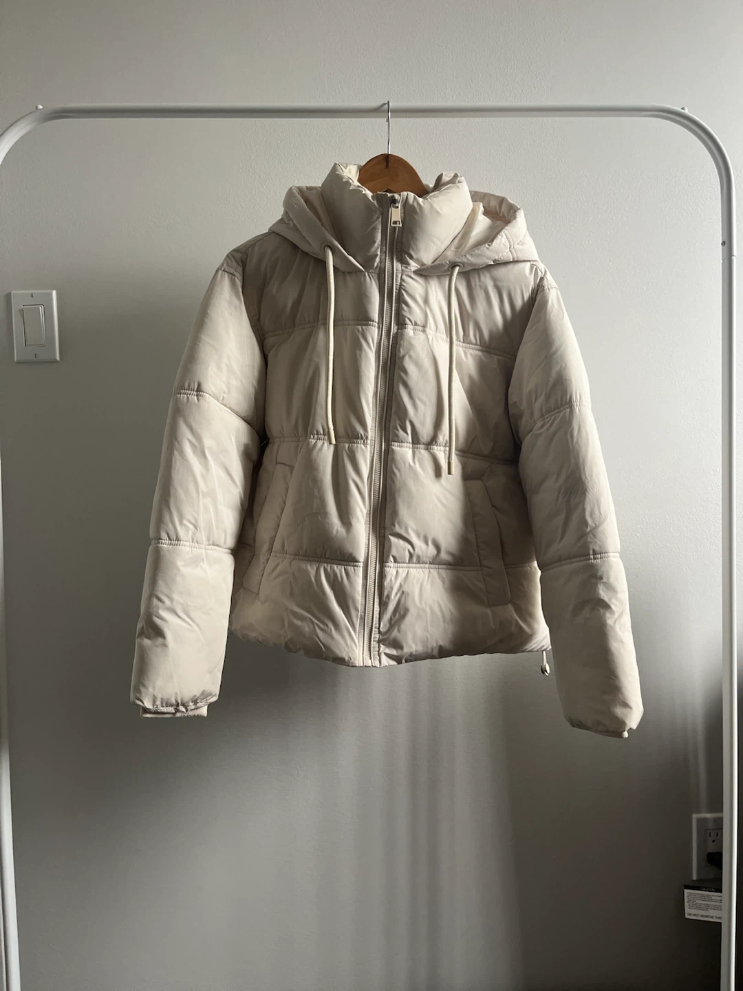 Zara Hooded Puffer Jacket