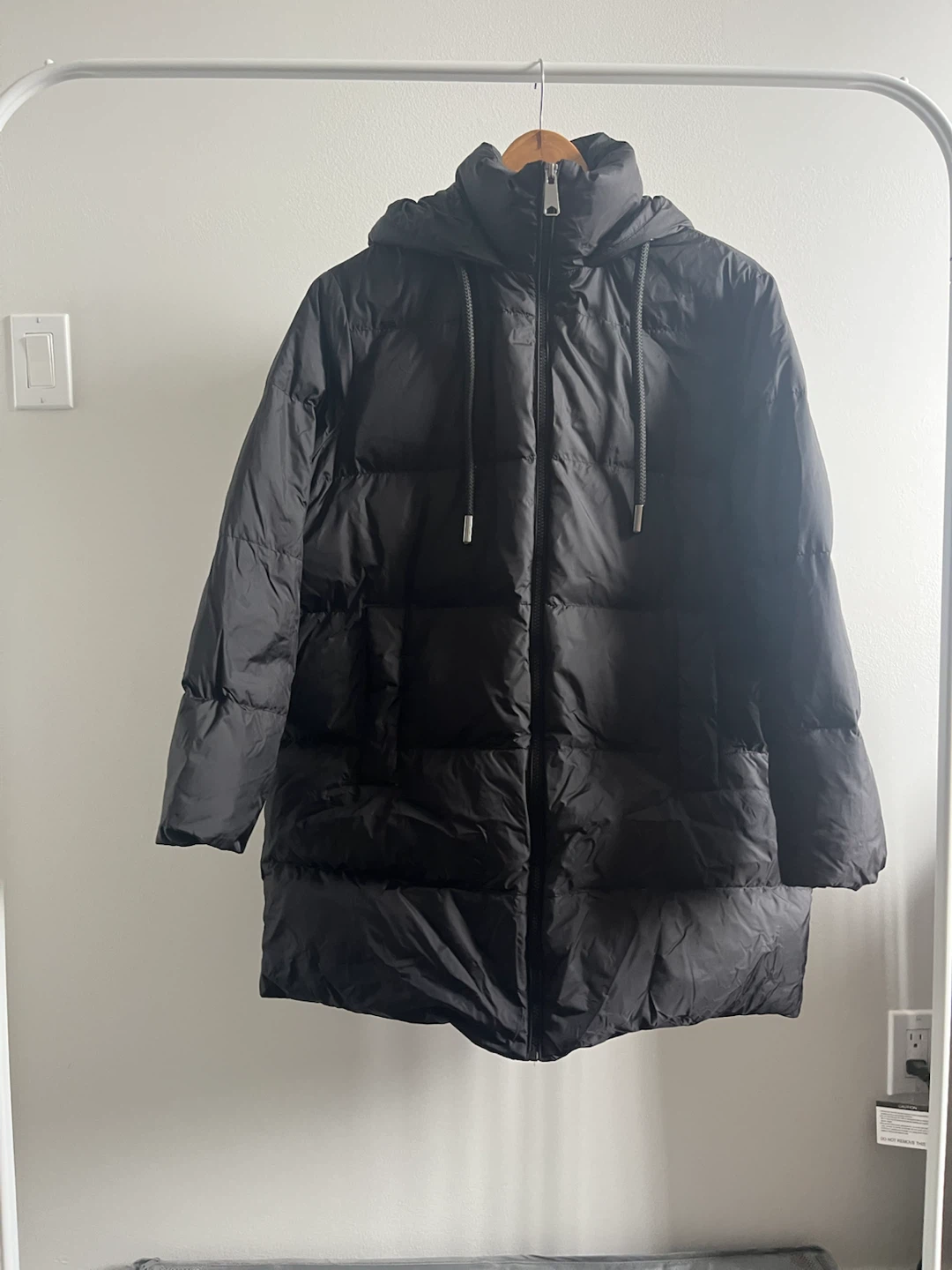 Zara Hooded Puffer Jacket