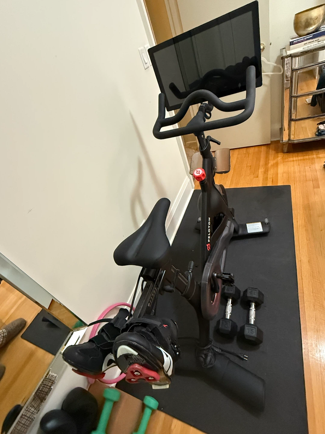 Peloton Bike with Screen and Accessories - photo 3