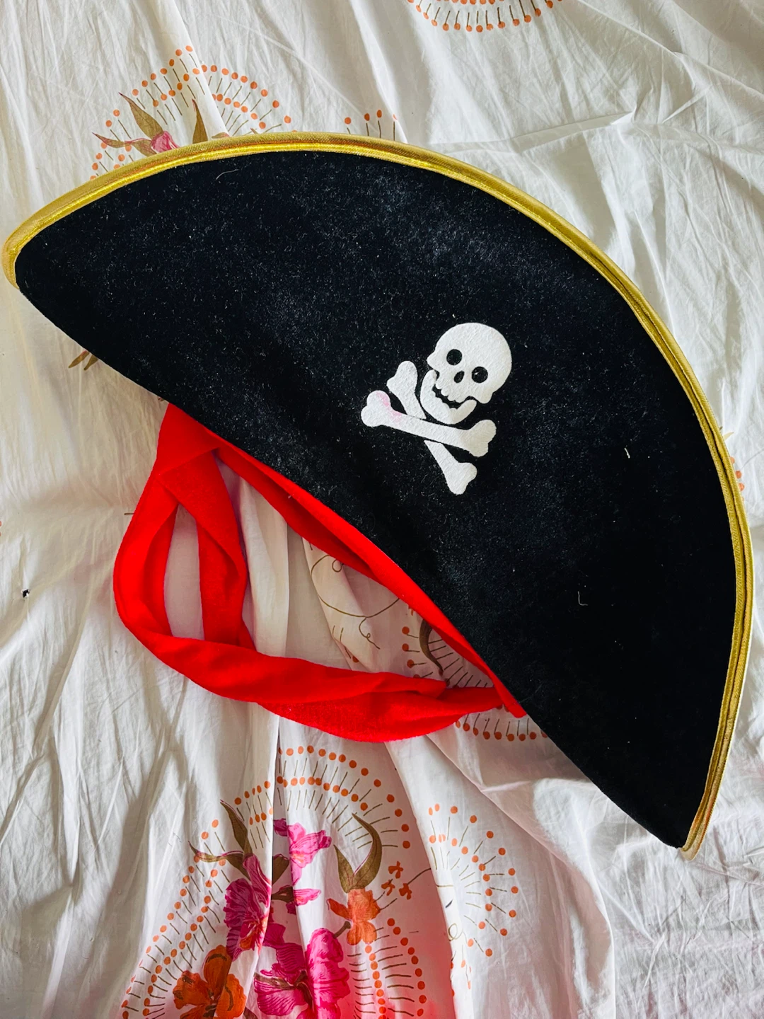 Pirate Hat with Red Headband for kids