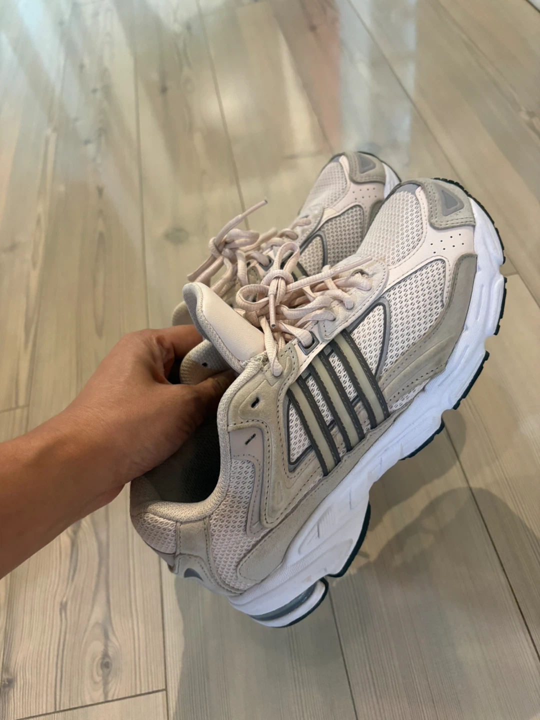 Adidas Running Shoes - Light Pink - US 7.5 - photo 3