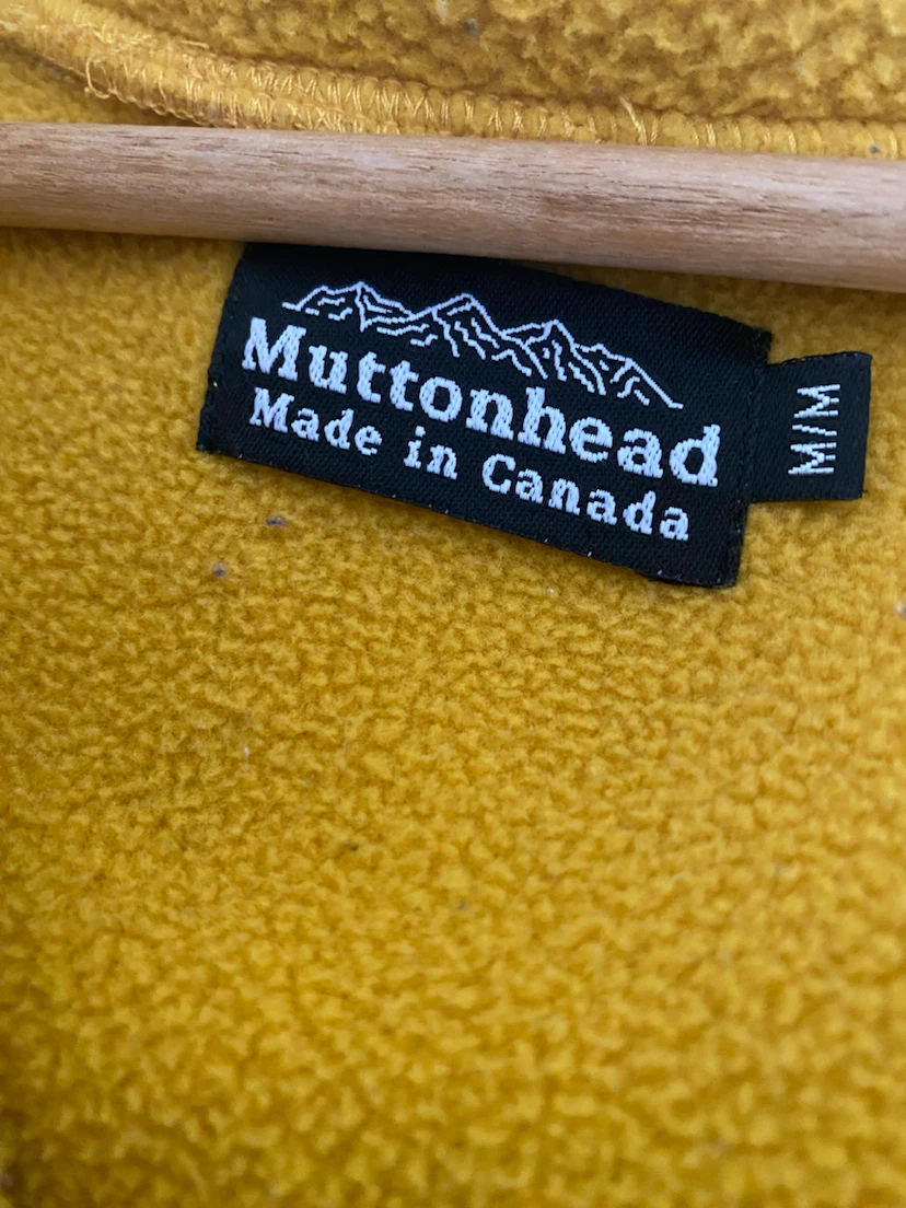 Muttonhead Sherpa Hoodie - Yellow - Medium - photo 3